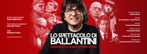 Lo Spettacolo di Ballantini. Le conseguenze di 40 anni nei panni degli altri